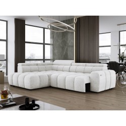 BULL L Left-Handed Corner Sofa with Electric Adjustment EDEN 01 VERSAILLES BULL L Left-Handed Corner Sofa with Electric Adjustment EDEN 01 VERSAILLES