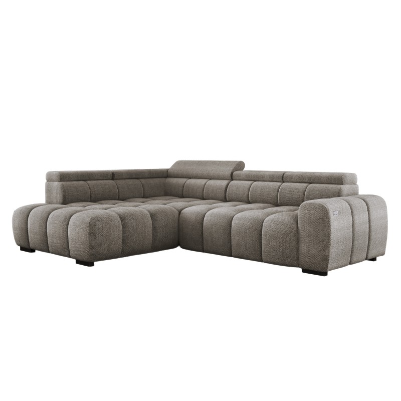 BULL L Left-Handed Corner Sofa with Electric Adjustment EDEN 07 VERSAILLES BULL L Left-Handed Corner Sofa with Electric Adjustment EDEN 07 VERSAILLES