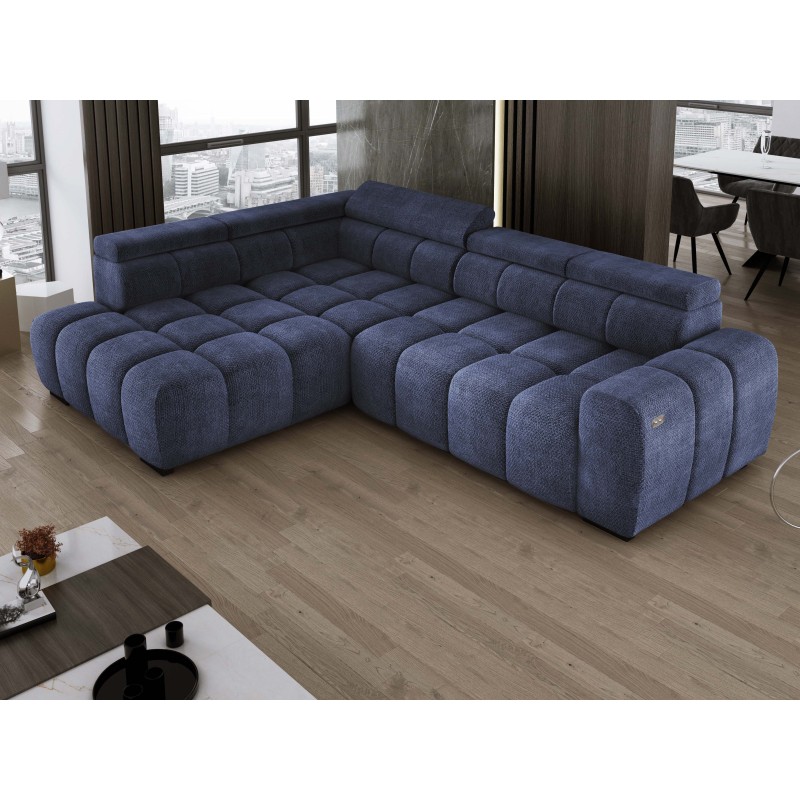 BULL L Left-Handed Corner Sofa with Electric Adjustment EDEN 16 VERSAILLES BULL L Left-Handed Corner Sofa with Electric Adjustment EDEN 16 VERSAILLES