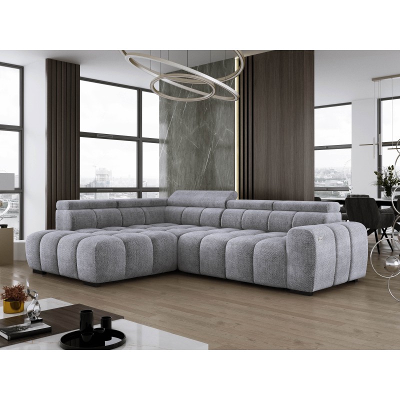 BULL L Left-Handed Corner Sofa with Electric Adjustment EDEN 18 VERSAILLES BULL L Left-Handed Corner Sofa with Electric Adjustment EDEN 18 VERSAILLES