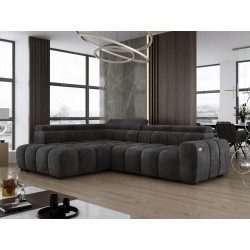 BULL L Left-Handed Corner Sofa with Electric Adjustment EDEN 21 VERSAILLES BULL L Left-Handed Corner Sofa with Electric Adjustment EDEN 21 VERSAILLES