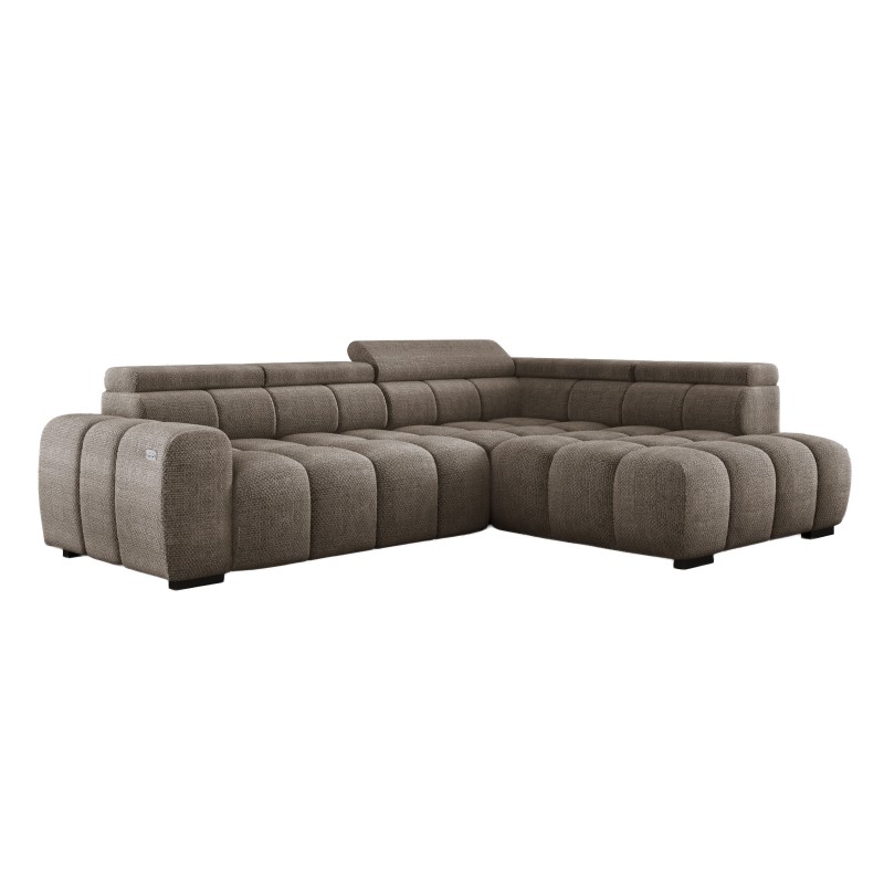 BULL L Right-Handed Corner Sofa with Electric Adjustment EDEN 04 VERSAILLES BULL L Right-Handed Corner Sofa with Electric Adjustment EDEN 04 VERSAILLES