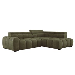 BULL L Right-Hand Corner Sofa with Electric Adjustment EDEN 12 VERSAILLES