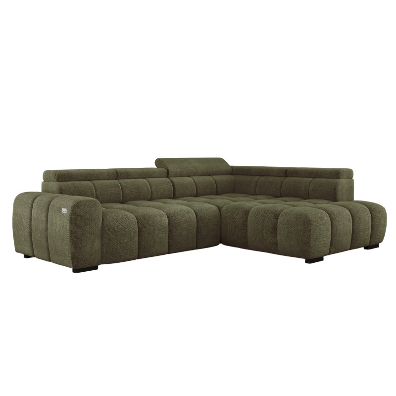 BULL L Right-Hand Corner Sofa with Electric Adjustment EDEN 12 VERSAILLES BULL L Right-Hand Corner Sofa with Electric Adjustment EDEN 12 VERSAILLES