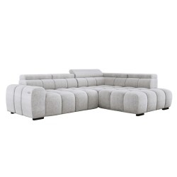 BULL L Right-Hand Corner Sofa with Electric Adjustment EDEN 17 VERSAILLES