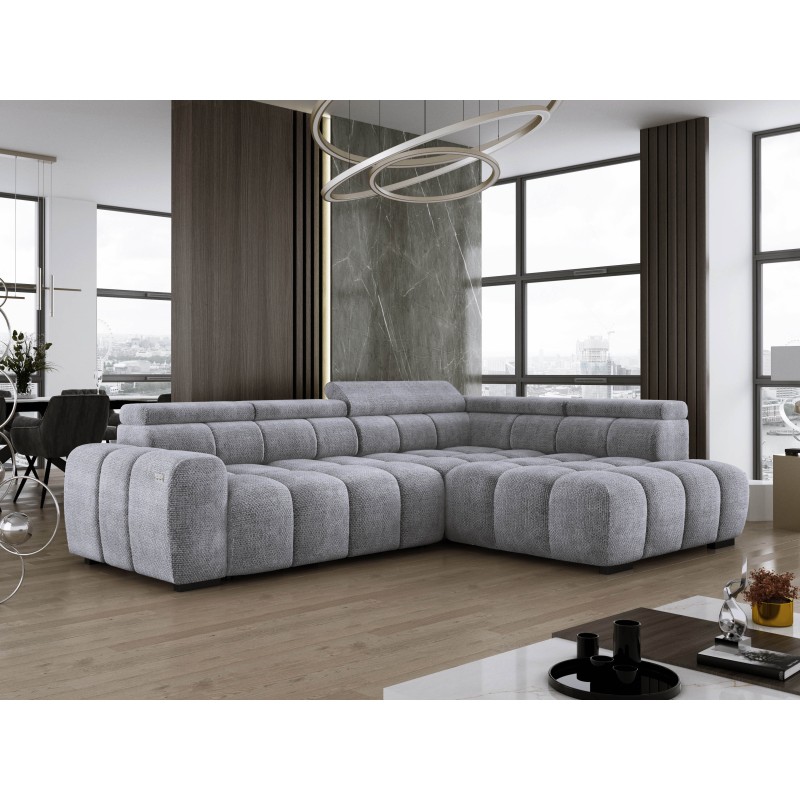 BULL L Right-Hand Corner Sofa with Electric Adjustment EDEN 18 VERSAILLES BULL L Right-Hand Corner Sofa with Electric Adjustment EDEN 18 VERSAILLES