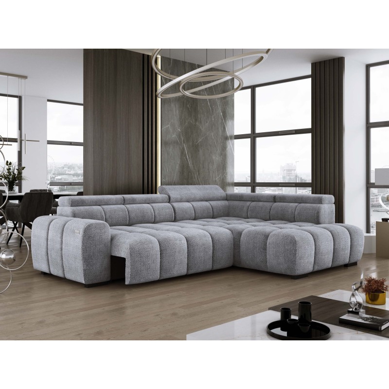 BULL L Right-Hand Corner Sofa with Electric Adjustment EDEN 18 VERSAILLES BULL L Right-Hand Corner Sofa with Electric Adjustment EDEN 18 VERSAILLES