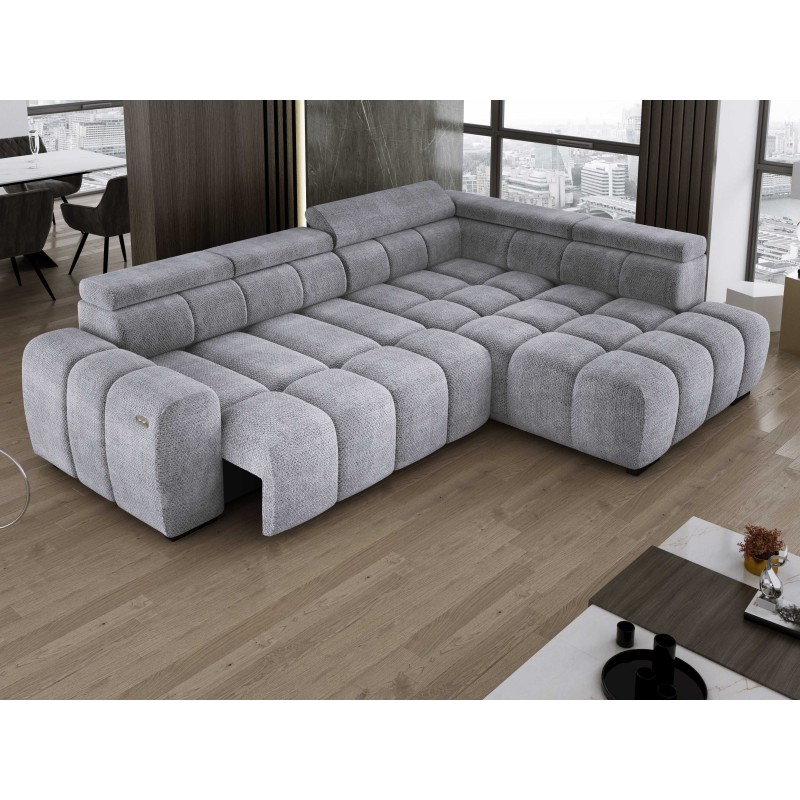 BULL L Right-Hand Corner Sofa with Electric Adjustment EDEN 18 VERSAILLES BULL L Right-Hand Corner Sofa with Electric Adjustment EDEN 18 VERSAILLES
