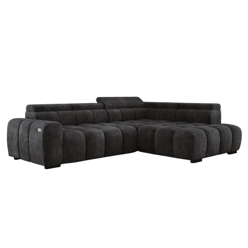BULL L Right-Handed Corner Sofa with Electric Adjustment EDEN 21 VERSAILLES BULL L Right-Handed Corner Sofa with Electric Adjustment EDEN 21 VERSAILLES