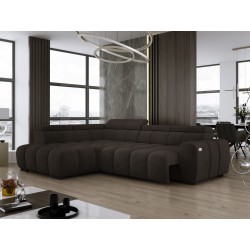"BULL L Left-Handed Corner Sofa with Electric Adjustment in SALVADOR 04 VERSAILLES Style" "BULL L Left-Handed Corner Sofa with Electric Adjustment in SALVADOR 04 VERSAILLES Style"