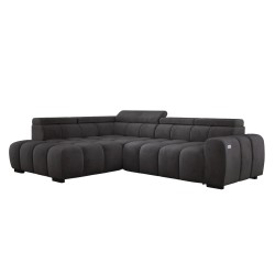 BULL L Left-Handed Corner Sofa with Electric Adjustment - SALVADOR 15 VERSAILLES