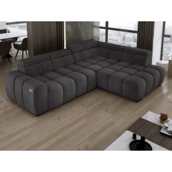 "BULL L Right-Hand Corner Sofa with Electric Adjustment in SALVADOR 15 VERSAILLES Style" "BULL L Right-Hand Corner Sofa with Electric Adjustment in SALVADOR 15 VERSAILLES Style"