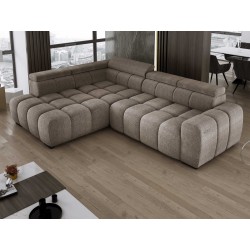 BULL L Left-Handed Corner Sofa with Electric Adjustment EDEN 04 VERSAILLES
