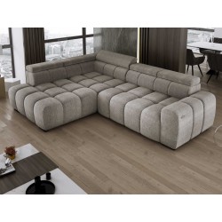 BULL L Left-Facing Corner Sofa with Electric Adjustment EDEN 07 VERSAILLES