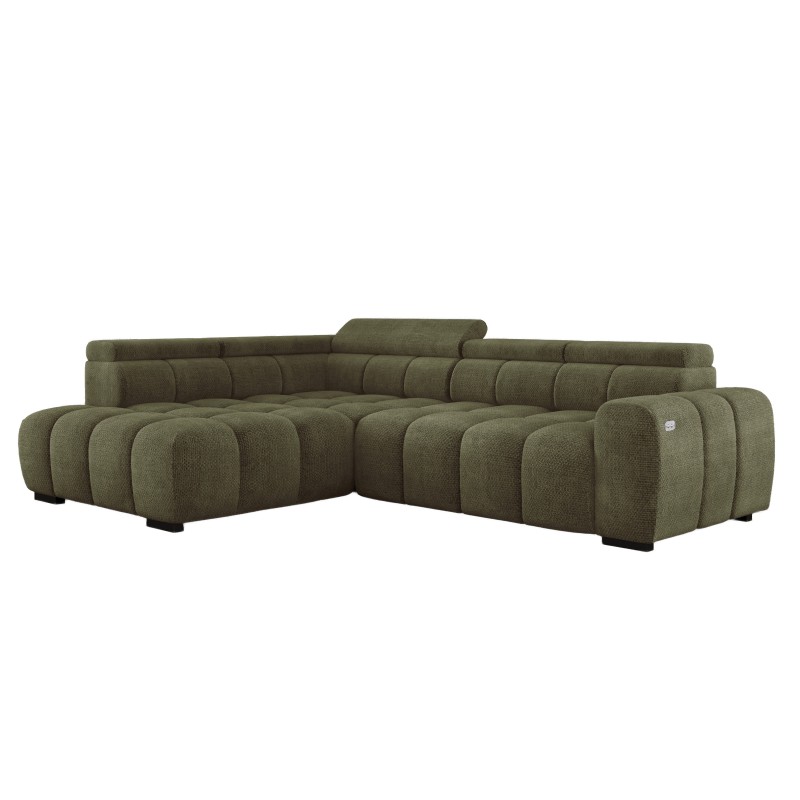 BULL L Left-Handed Corner Sofa with Electric Adjustment EDEN 12 VERSAILLES BULL L Left-Handed Corner Sofa with Electric Adjustment EDEN 12 VERSAILLES