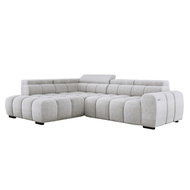 BULL L Left-Handed Corner Sofa with Electric Adjustment EDEN 17 VERSAILLES BULL L Left-Handed Corner Sofa with Electric Adjustment EDEN 17 VERSAILLES
