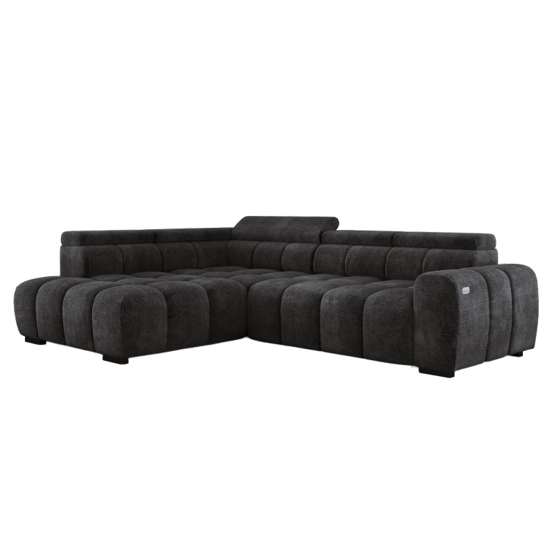 BULL L Left-Handed Corner Sofa with Electric Adjustment EDEN 21 VERSAILLES BULL L Left-Handed Corner Sofa with Electric Adjustment EDEN 21 VERSAILLES