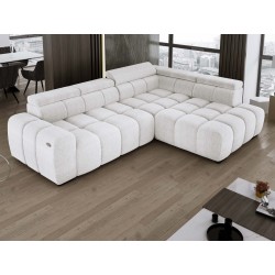 BULL L Right-Hand Corner Sofa with Electric Adjustment EDEN 01 VERSAILLES