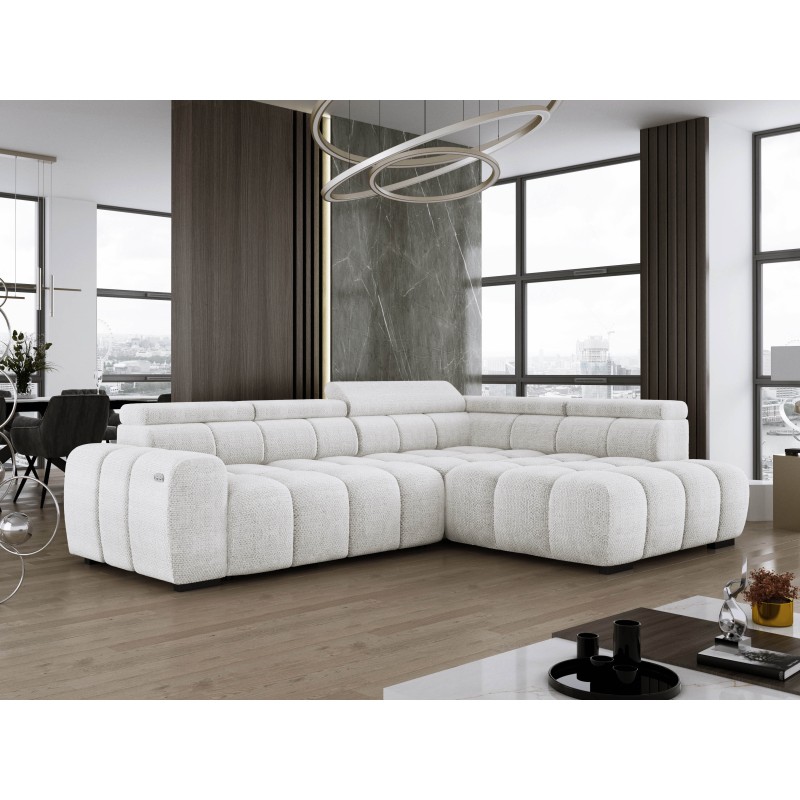 BULL L Right-Hand Corner Sofa with Electric Adjustment EDEN 01 VERSAILLES BULL L Right-Hand Corner Sofa with Electric Adjustment EDEN 01 VERSAILLES