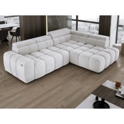 BULL L Right-Handed Corner Sofa with Electric Adjustment EDEN 17 VERSAILLES