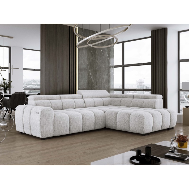 BULL L Right-Handed Corner Sofa with Electric Adjustment EDEN 17 VERSAILLES BULL L Right-Handed Corner Sofa with Electric Adjustment EDEN 17 VERSAILLES