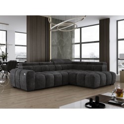 BULL L Right-Handed Corner Sofa with Electric Adjustment EDEN 21 VERSAILLES BULL L Right-Handed Corner Sofa with Electric Adjustment EDEN 21 VERSAILLES