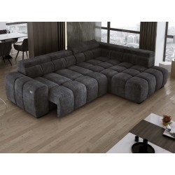 BULL L Right-Handed Corner Sofa with Electric Adjustment EDEN 21 VERSAILLES BULL L Right-Handed Corner Sofa with Electric Adjustment EDEN 21 VERSAILLES
