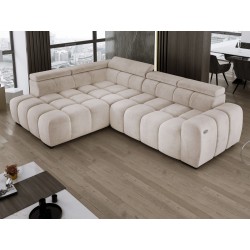 BULL L Left Corner Sofa with Electric Adjustment SALVADOR 01 VERSAILLES
