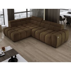 BULL L Left-Hand Corner Sofa with Electric Adjustment SALVADOR 10 VERSAILLES
