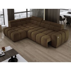 BULL L Left-Hand Corner Sofa with Electric Adjustment SALVADOR 10 VERSAILLES BULL L Left-Hand Corner Sofa with Electric Adjustment SALVADOR 10 VERSAILLES