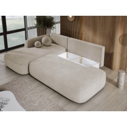 BABU Free-Standing L-Shaped Left Corner Sofa in CLOUD 03 Fabric BABU Free-Standing L-Shaped Left Corner Sofa in CLOUD 03 Fabric