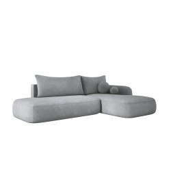 BABU Free-Standing Right L-Shape Corner Sofa in CLOUD 81 Fabric