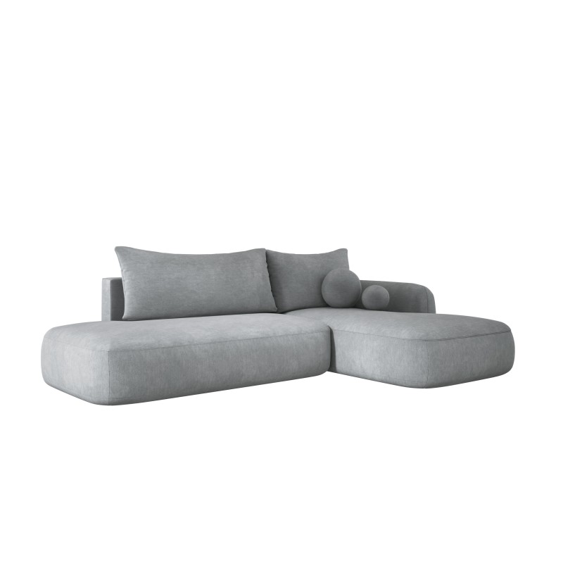BABU Free-Standing Right L-Shape Corner Sofa in CLOUD 81 Fabric