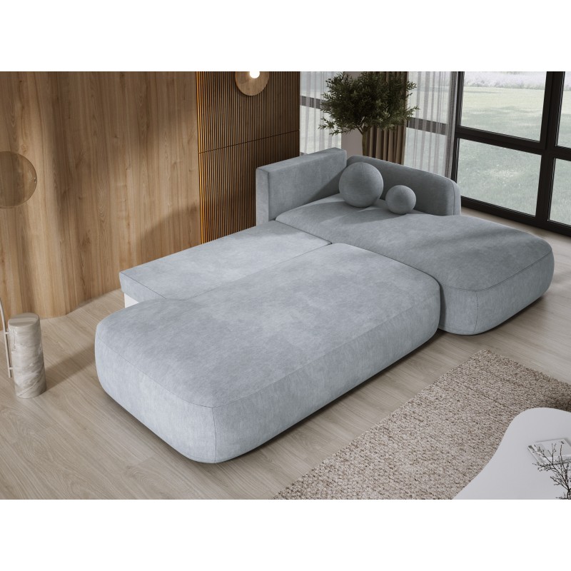 BABU Free-Standing Right L-Shape Corner Sofa in CLOUD 81 Fabric BABU Free-Standing Right L-Shape Corner Sofa in CLOUD 81 Fabric