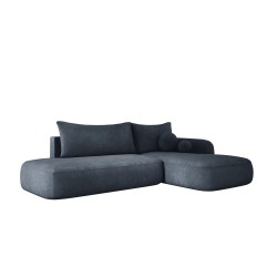 BABU Free-Standing Right L-Shaped Corner Sofa in CLOUD 97 Fabric