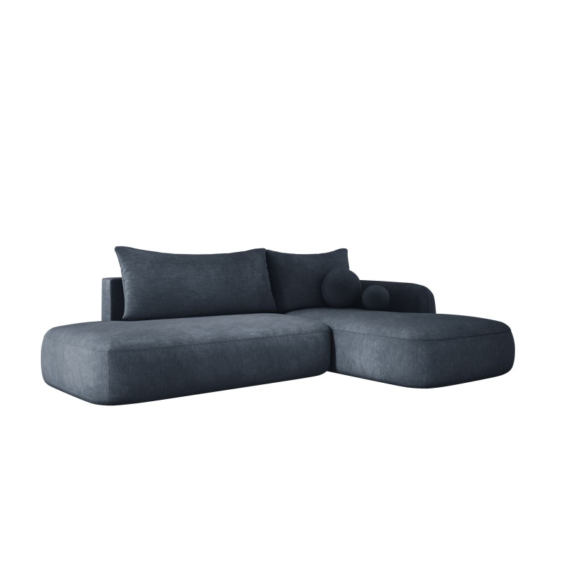 BABU Free-Standing Right L-Shaped Corner Sofa in CLOUD 97 Fabric