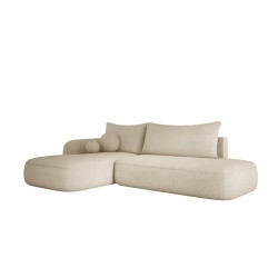 BABU Free-Standing Left L-Shape Corner Sofa in NOWORNEVER 02 Fabric