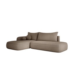 BABU Free-standing Left L-shaped Corner Sofa in NOWORNEVER 37 Fabric