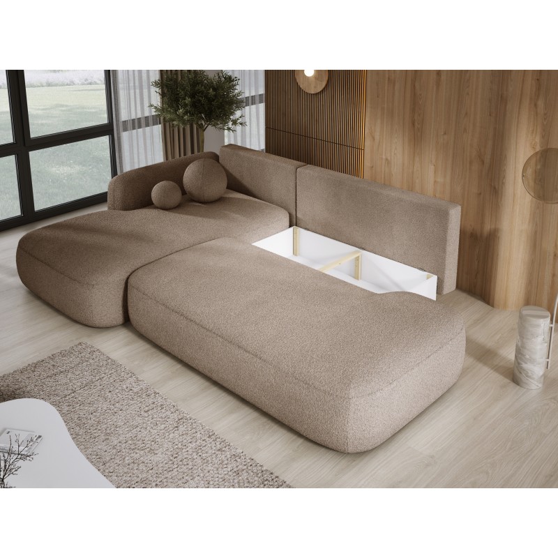 BABU Free-standing Left L-shaped Corner Sofa in NOWORNEVER 37 Fabric BABU Free-standing Left L-shaped Corner Sofa in NOWORNEVER 37 Fabric