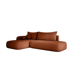 "BABU Free-standing Left-hand L-Shaped Corner Sofa in NOWORNEVER 79 Fabric"