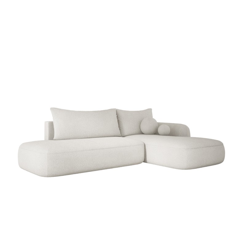 BABU Freestanding Corner Sofa L-Shape Right Fabric NOWORNEVER 01