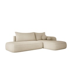 BABU Free-Standing L-Shaped Right Hand Corner Sofa in NOWORNEVER 02 Fabric