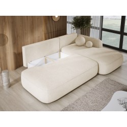 BABU Free-Standing L-Shaped Right Hand Corner Sofa in NOWORNEVER 02 Fabric BABU Free-Standing L-Shaped Right Hand Corner Sofa in NOWORNEVER 02 Fabric
