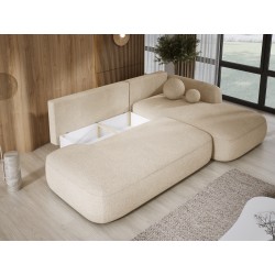 BABU Free-Standing Right-Hand L-Shaped Corner Sofa in NOWORNEVER 06 Fabric BABU Free-Standing Right-Hand L-Shaped Corner Sofa in NOWORNEVER 06 Fabric