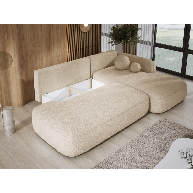 BABU Free-Standing Right-Hand L-Shaped Corner Sofa in NOWORNEVER 06 Fabric BABU Free-Standing Right-Hand L-Shaped Corner Sofa in NOWORNEVER 06 Fabric