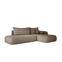 BABU Freestanding Right-hand L-shaped Corner Sofa in NOWORNEVER 37 Fabric