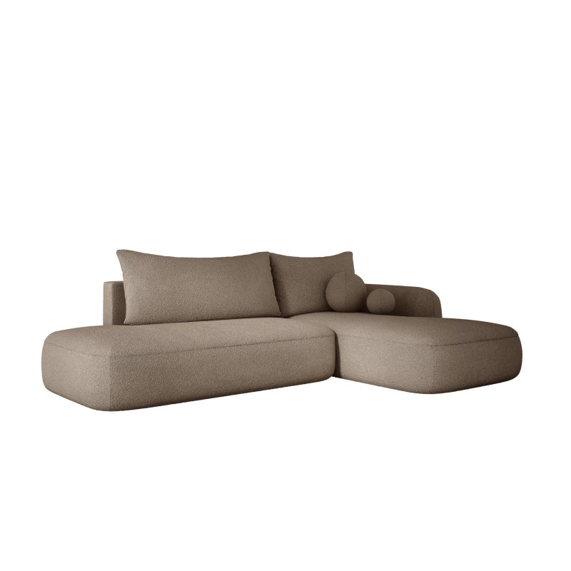 BABU Freestanding Right-hand L-shaped Corner Sofa in NOWORNEVER 37 Fabric