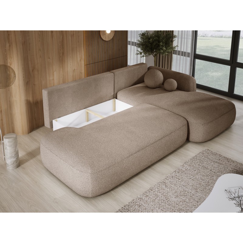 BABU Freestanding Right-hand L-shaped Corner Sofa in NOWORNEVER 37 Fabric BABU Freestanding Right-hand L-shaped Corner Sofa in NOWORNEVER 37 Fabric