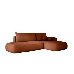 BABU Free-Standing Right-Hand L-Shaped Corner Sofa in NOWORNEVER 79 Fabric
