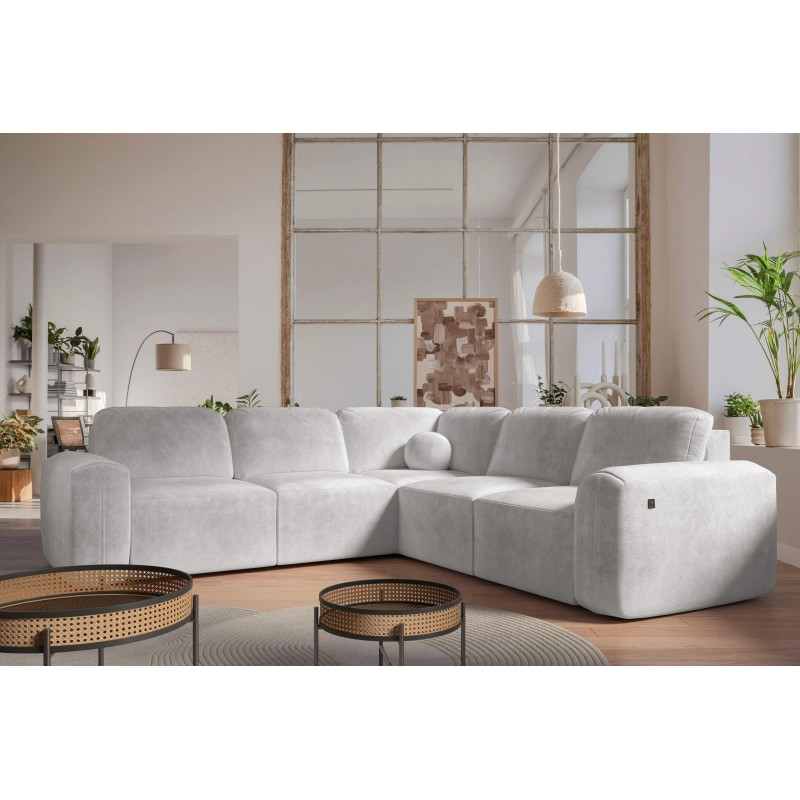 Monaco III corner sofa with sleeping function – luxury and functionality in one piece of furniture